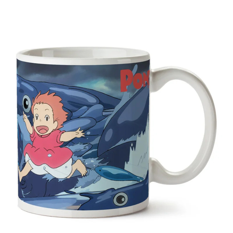 Mug Vagues Semic Ponyo sur la falaise
