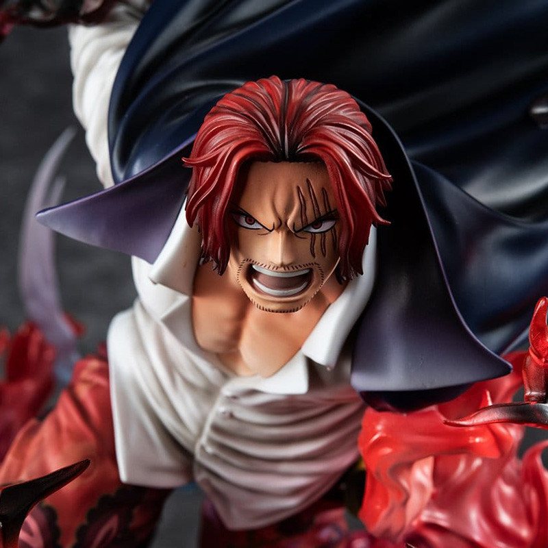 Figurine Leader of Red Hair Pirates Red-Haired Shanks Kamusari P.O.P. SA-Maximum Megahouse One Piece