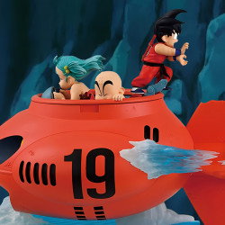 Figurine Son Goku Bulma & Krillin Ichibansho vs Red Ribbon Army Bandai Dragon Ball