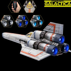 BATTLESTAR GALACTICA Vaisseau Viper MK1 + Lieutenant Boomer Factory Entertainment