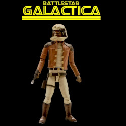 BATTLESTAR GALACTICA Vaisseau Viper MK1 + Lieutenant Boomer Factory Entertainment