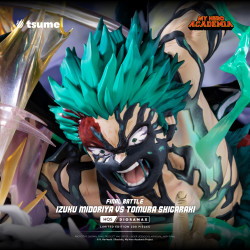 Statue Izuku Midoriya VS Tomura Shigaraki Final Battle HQS Dioramax Tsume My Hero Academia