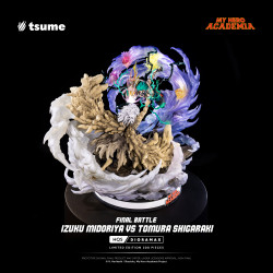 Statue Izuku Midoriya VS Tomura Shigaraki Final Battle HQS Dioramax Tsume My Hero Academia
