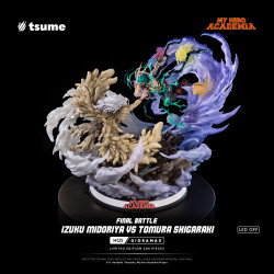 Statue Izuku Midoriya VS Tomura Shigaraki Final Battle HQS Dioramax Tsume My Hero Academia