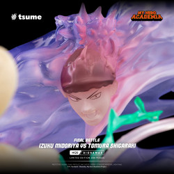 Statue Izuku Midoriya VS Tomura Shigaraki Final Battle HQS Dioramax Tsume My Hero Academia