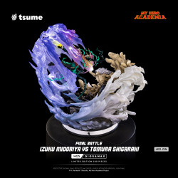 Statue Izuku Midoriya VS Tomura Shigaraki Final Battle HQS Dioramax Tsume My Hero Academia