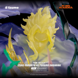 Statue Izuku Midoriya VS Tomura Shigaraki Final Battle HQS Dioramax Tsume My Hero Academia