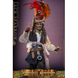 Figurine DX Jack Sparrow Pelegostos Chief Hot Toys Pirates des Caraibes