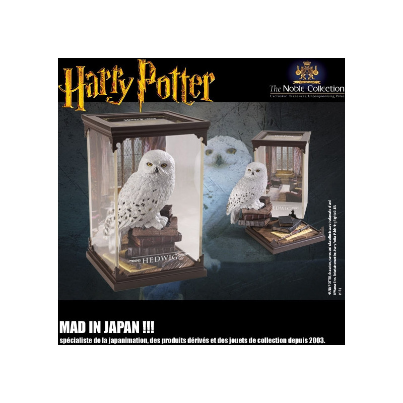 HARRY POTTER statue Créatures Magiques Hedwige Noble Collection