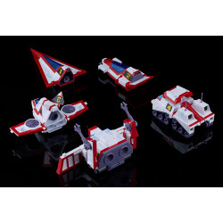 Model Kit Gatcha Spartan Unite Color Moderoid Good Smile Company Gatchaman Fighter