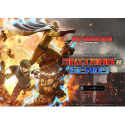 Statue Saitama & Genos Ultimate Premium Masterline Regular Version Prime 1 Studio One Punch Man