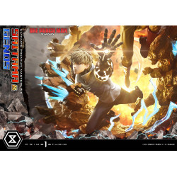 Statue Saitama & Genos Ultimate Premium Masterline Regular Version Prime 1 Studio One Punch Man