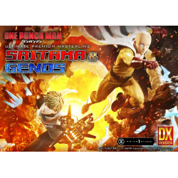 Statue Saitama & Genos Ultimate Premium Masterline Deluxe Bonus Version Prime 1 Studio One Punch Man