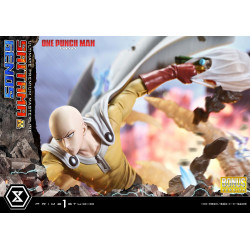 Statue Saitama & Genos Ultimate Premium Masterline Deluxe Bonus Version Prime 1 Studio One Punch Man