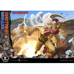 Statue Saitama & Genos Ultimate Premium Masterline Deluxe Bonus Version Prime 1 Studio One Punch Man