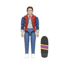 Figurine ReAction Marty Mcfly '85 Super7 Retour vers le futur