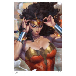 Impression Art Print Wonder Woman Sideshow DC Comics