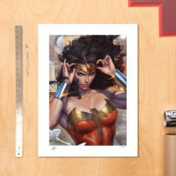 Impression Art Print Wonder Woman Sideshow DC Comics