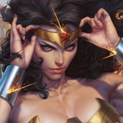 Impression Art Print Wonder Woman Sideshow DC Comics