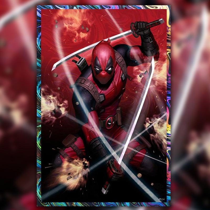 Impression Art Print Deadpool Sideshow Marvel