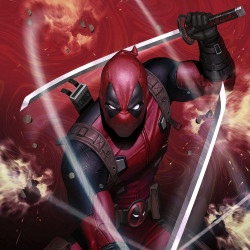 Impression Art Print Deadpool Sideshow Marvel
