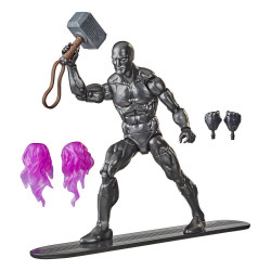 MARVEL LEGENDS SERIES Figurine Silver Surfer & Mjolnir Bandai