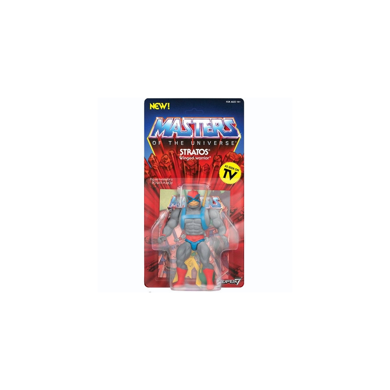 MAITRES DE L'UNIVERS Figurine Stratos Vintage Collection Super7 MAITRES DE L'UNIVERS Figurine Stratos Vintage Collection Super7