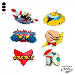 Boite de 6 Pin's Goldorak Serie 1 Set B We Are Tokyo Goldorak