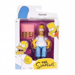 LES SIMPSONS Pack 4 Figurines Articulées Wave 2 Jakks Pacific