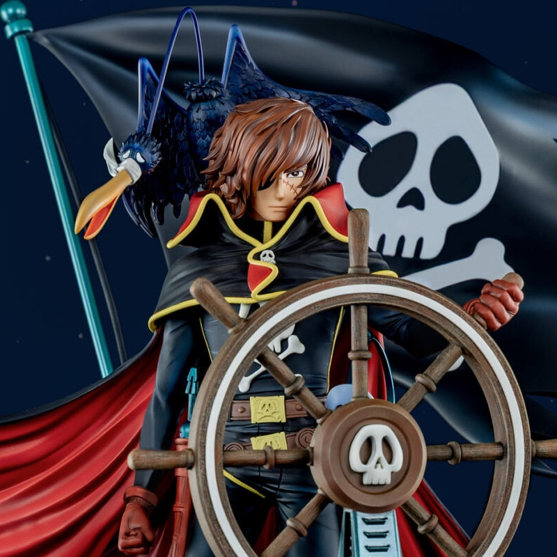 ALBATOR 84 Statue Corsaire de l’Espace Oniri Créations