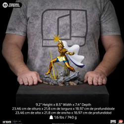 SAINT SEIYA Statue Aiolia du Lion Art Scale Iron Studios