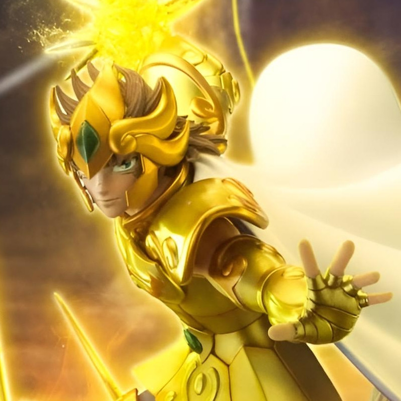 SAINT SEIYA Statue Aiolia du Lion Art Scale Iron Studios