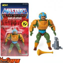  MAITRES DE L'UNIVERS Figurine Man-at-Arms Vintage Collection Super7