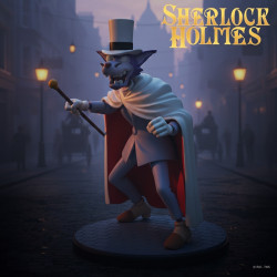 SHERLOCK HOLMES Statue Moriarty Semic Animation Collection