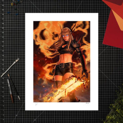 Impression Art Print Magik Sideshow Marvel