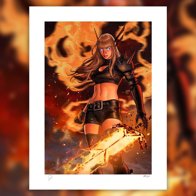 Impression Art Print Magik Sideshow Marvel