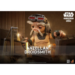 Figurine Taille Réelle Anzellan Droidsmith Hot Toys Star Wars The Mandalorian & Grogu