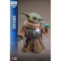 Figurine Taille Réelle Grogu Hot Toys Star Wars The Mandalorian & Grogu