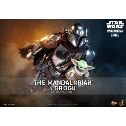 Figurine The Mandalorian & Grogu Hot Toys Star Wars
