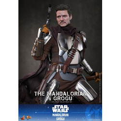 Figurine The Mandalorian & Grogu Hot Toys Star Wars