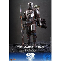 Figurine The Mandalorian & Grogu Hot Toys Star Wars