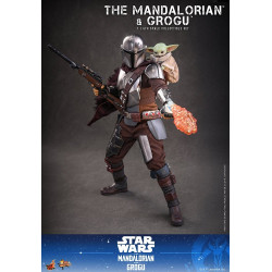 Figurine The Mandalorian & Grogu Hot Toys Star Wars