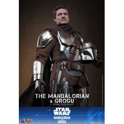 Figurine The Mandalorian & Grogu Hot Toys Star Wars