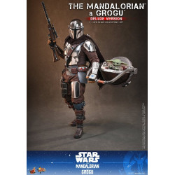 Figurine The Mandalorian & Grogu Deluxe Version Hot Toys Star Wars
