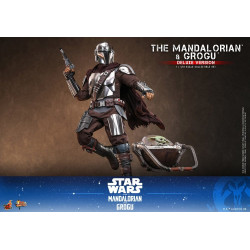 Figurine The Mandalorian & Grogu Deluxe Version Hot Toys Star Wars
