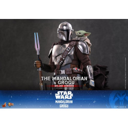 Figurine The Mandalorian & Grogu Deluxe Version Hot Toys Star Wars