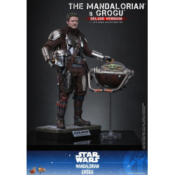 Figurine The Mandalorian & Grogu Deluxe Version Hot Toys Star Wars