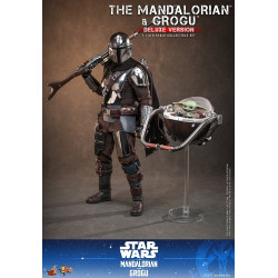 Figurine The Mandalorian & Grogu Deluxe Version Hot Toys Star Wars