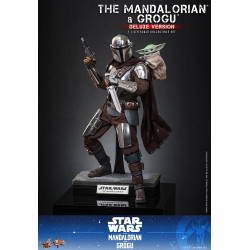 Figurine The Mandalorian & Grogu Deluxe Version Hot Toys Star Wars