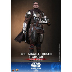 Figurine The Mandalorian & Grogu Deluxe Version Hot Toys Star Wars